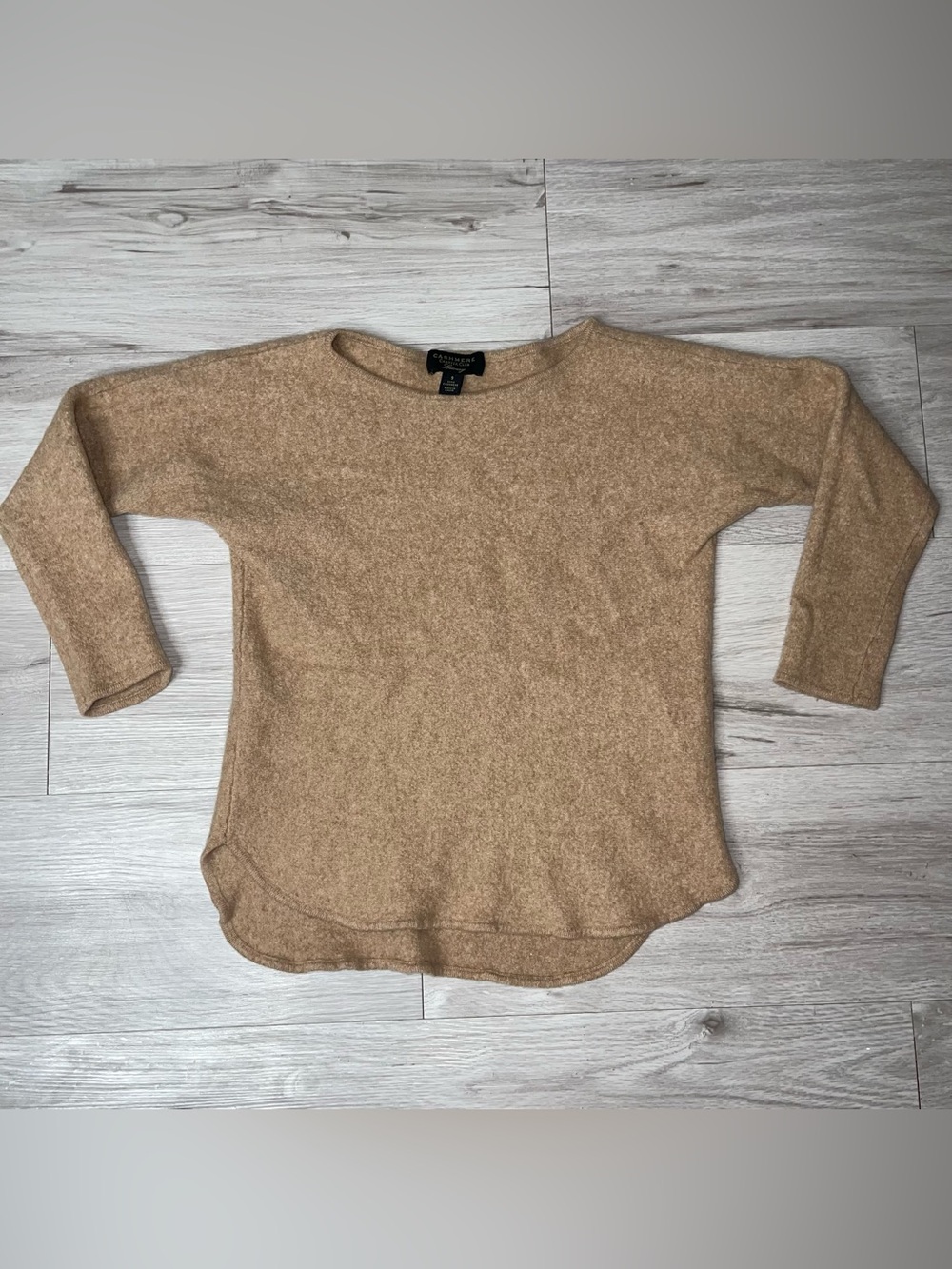 Cashmere Charter Club Luxury 100% Cashmere Sweater S Minimal Cabincore Cozy Chic